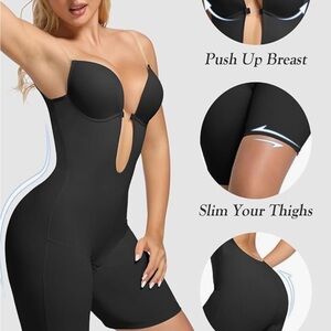 Shapewear Backless - Black